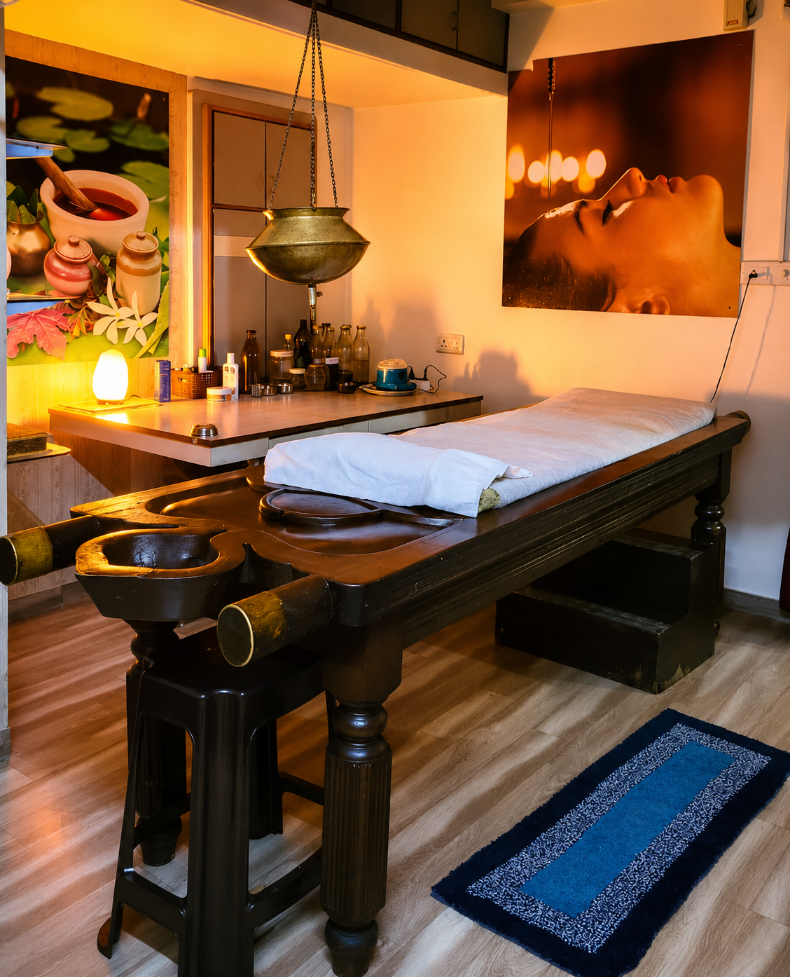 Ayushman Bhavah Ayurvedic Clinic Interior Ahmedabad